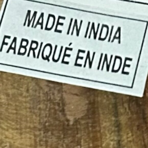 NWT Extra Large Wooden Rustic  Farmhouse Style Mortar and Pestle Set - Picture 12 of 12